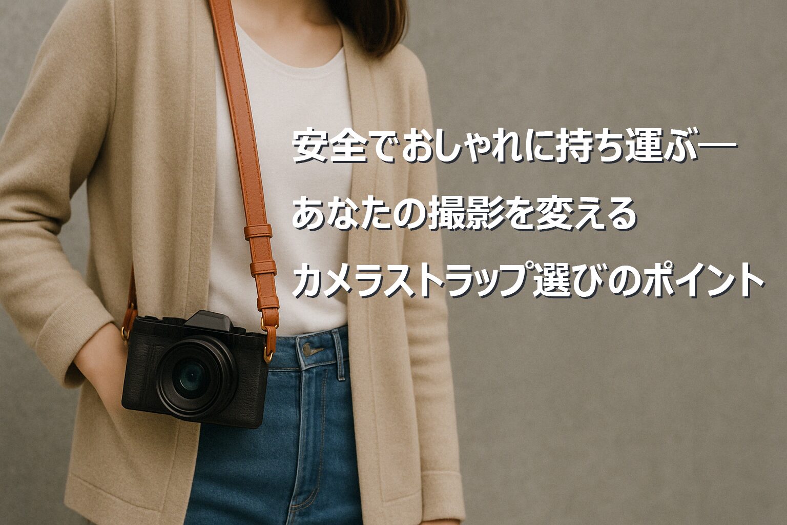 安全でおしゃれに持ち運ぶ―あなたの撮影を変えるカメラストラップ選びのポイント
