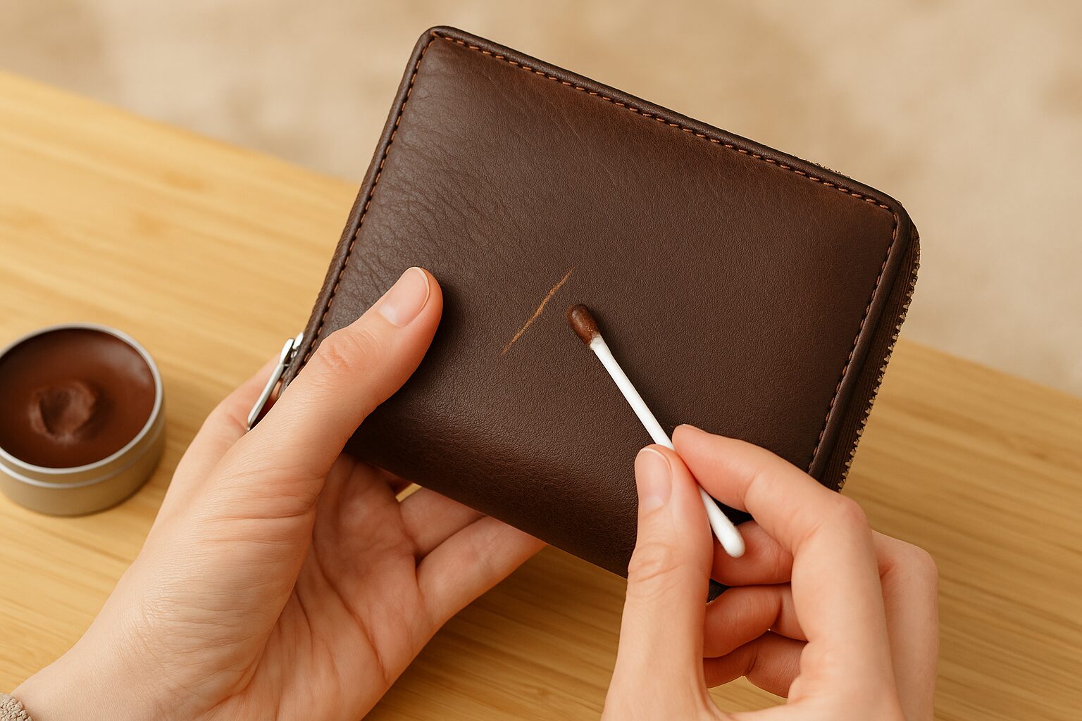 革製品の傷直し完全ガイド！自宅でできる簡単修復法